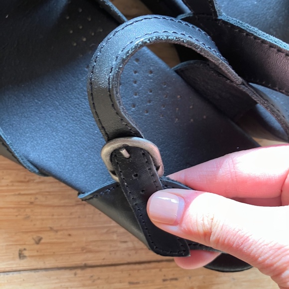 Sanita black clog size 40 Margrethe style - Picture 6 of 8